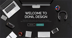 Desktop Screenshot of donildesign.com